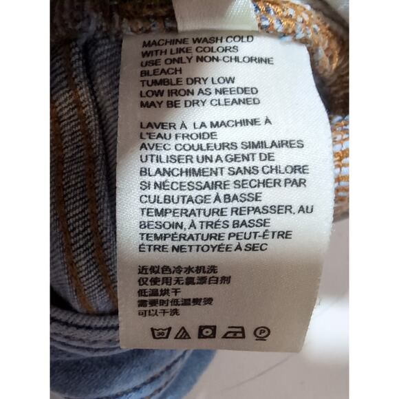 Pilcro and the Letterpress Anthropologie Pleated Wide leg Jeans Size 29 Hi Waist - Picture 13 of 14